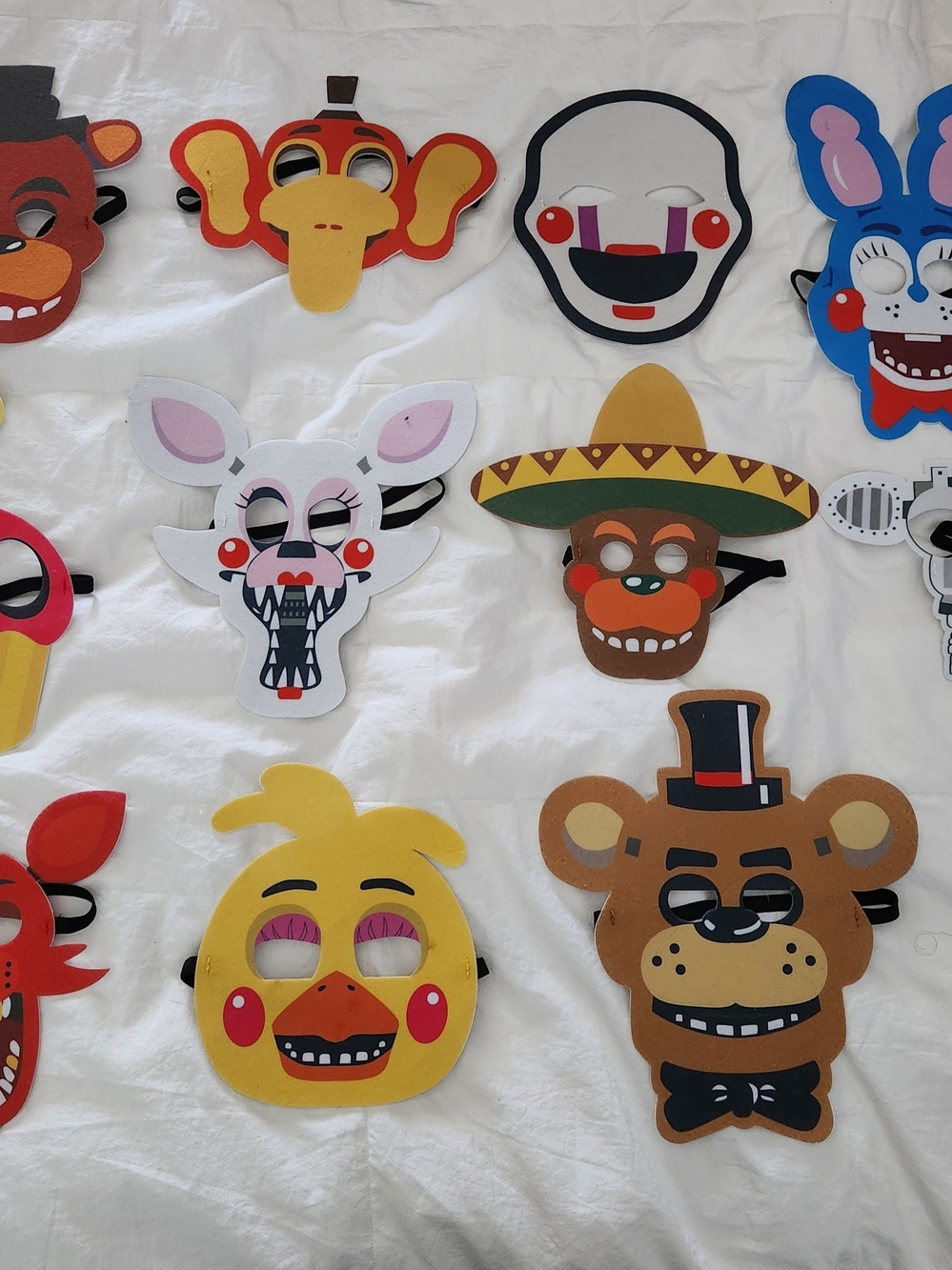 FNAF Kid's Party or Costume Masks - 11 Masks